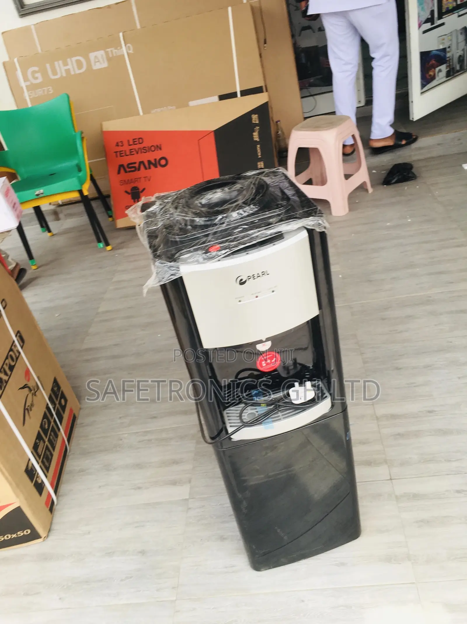 Lasting Pearl PWD-2008 Black Hot/Cold Water Dispenser