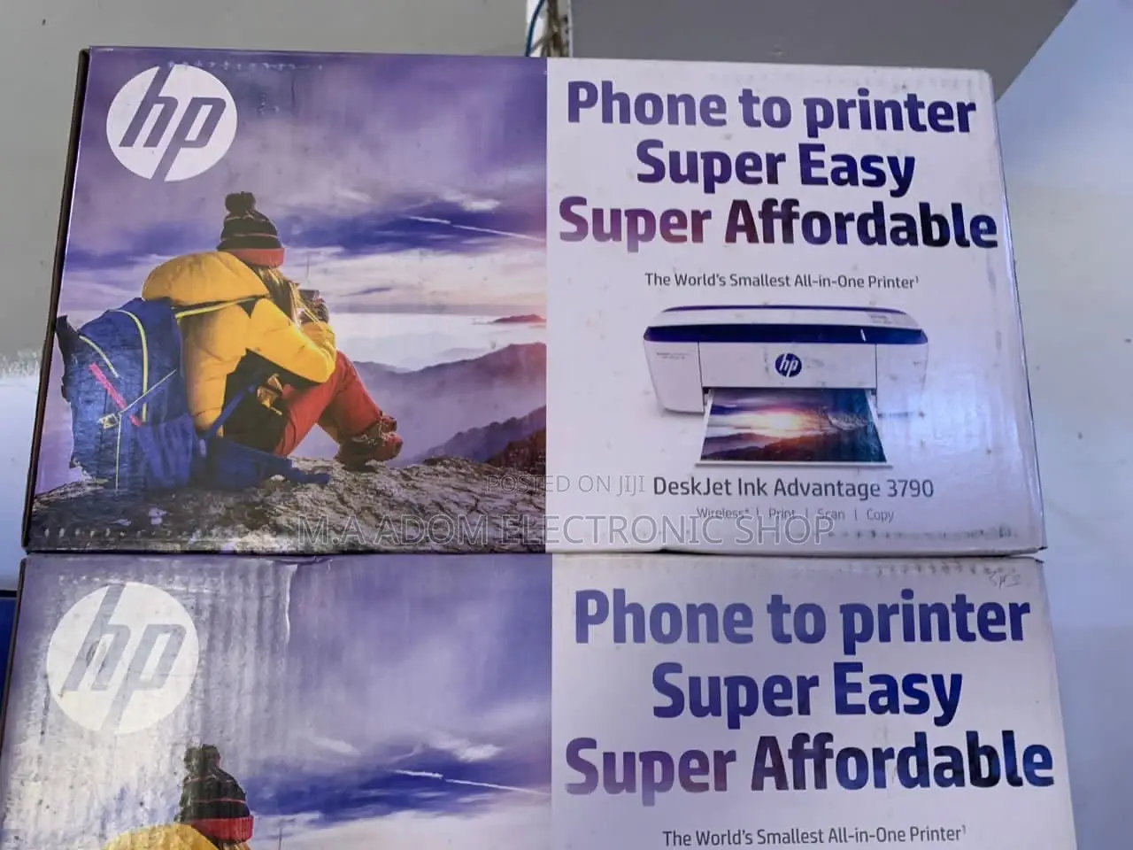 Affordable HP Deskjet Ink Advantage 3790 All-in-One Printer.