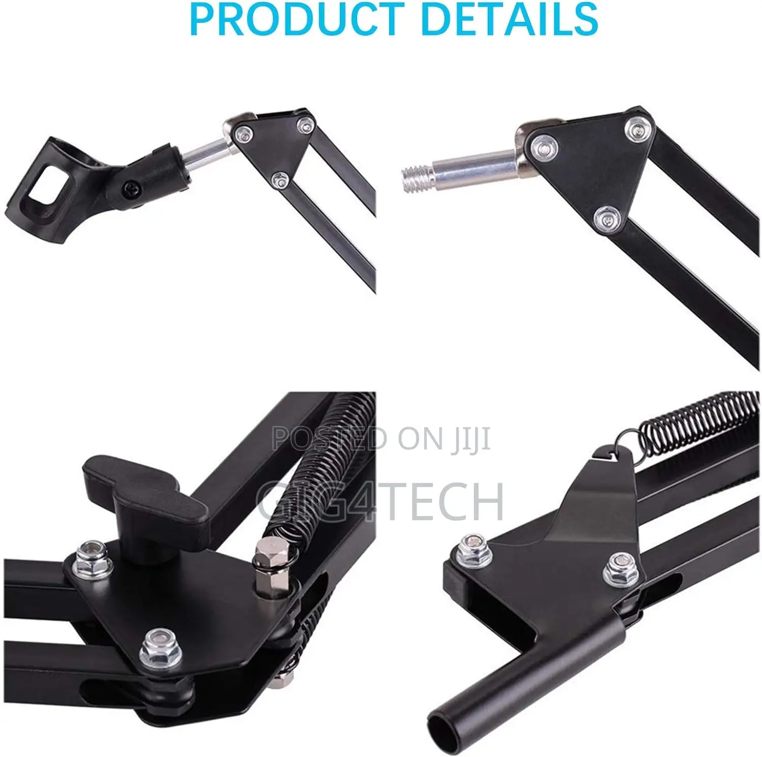 Desktop Mic Stand Microphone Boom Arm