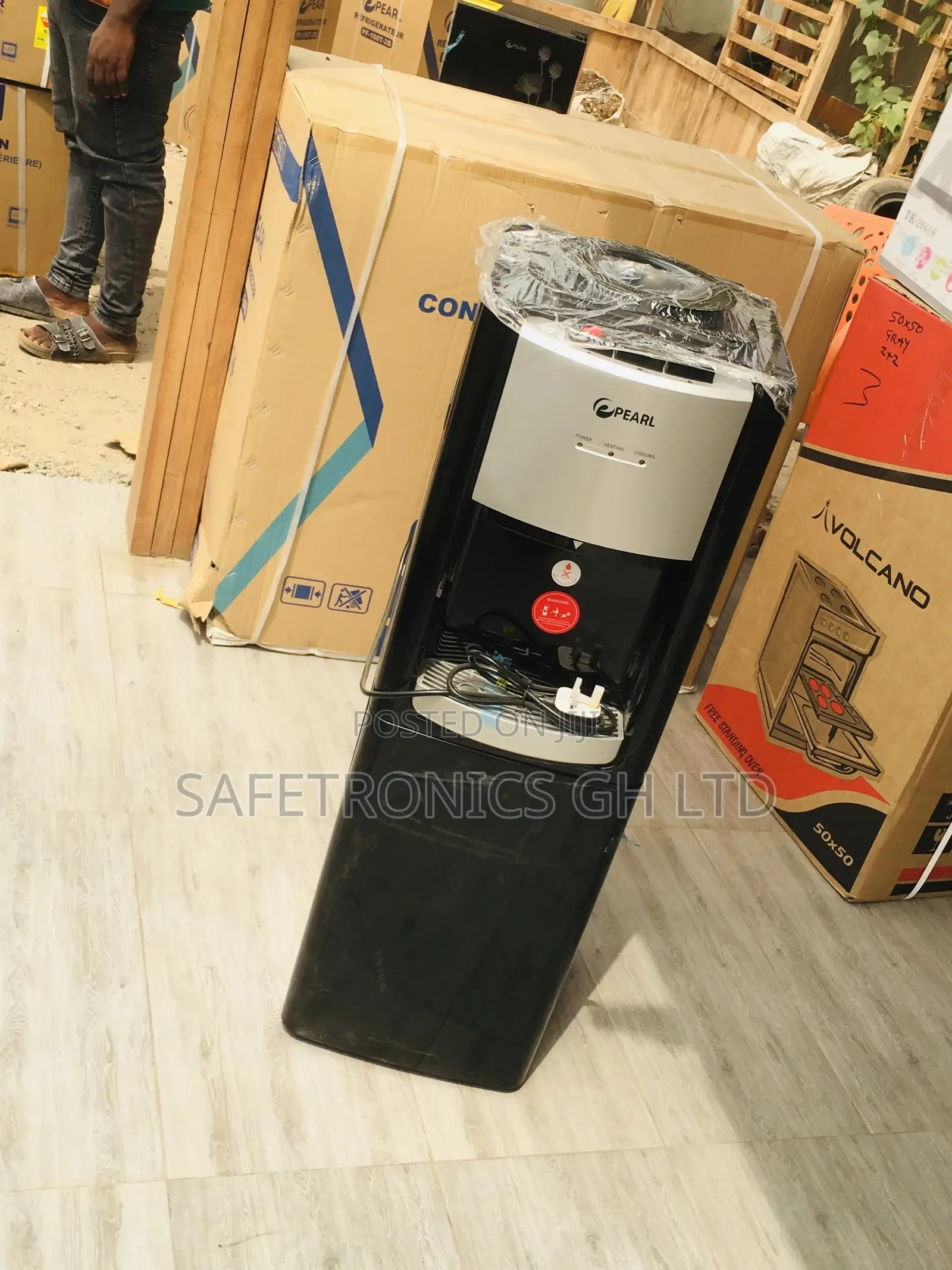 Affordable Hot/Cold Water Dispenser Black Pearl PWD-2008