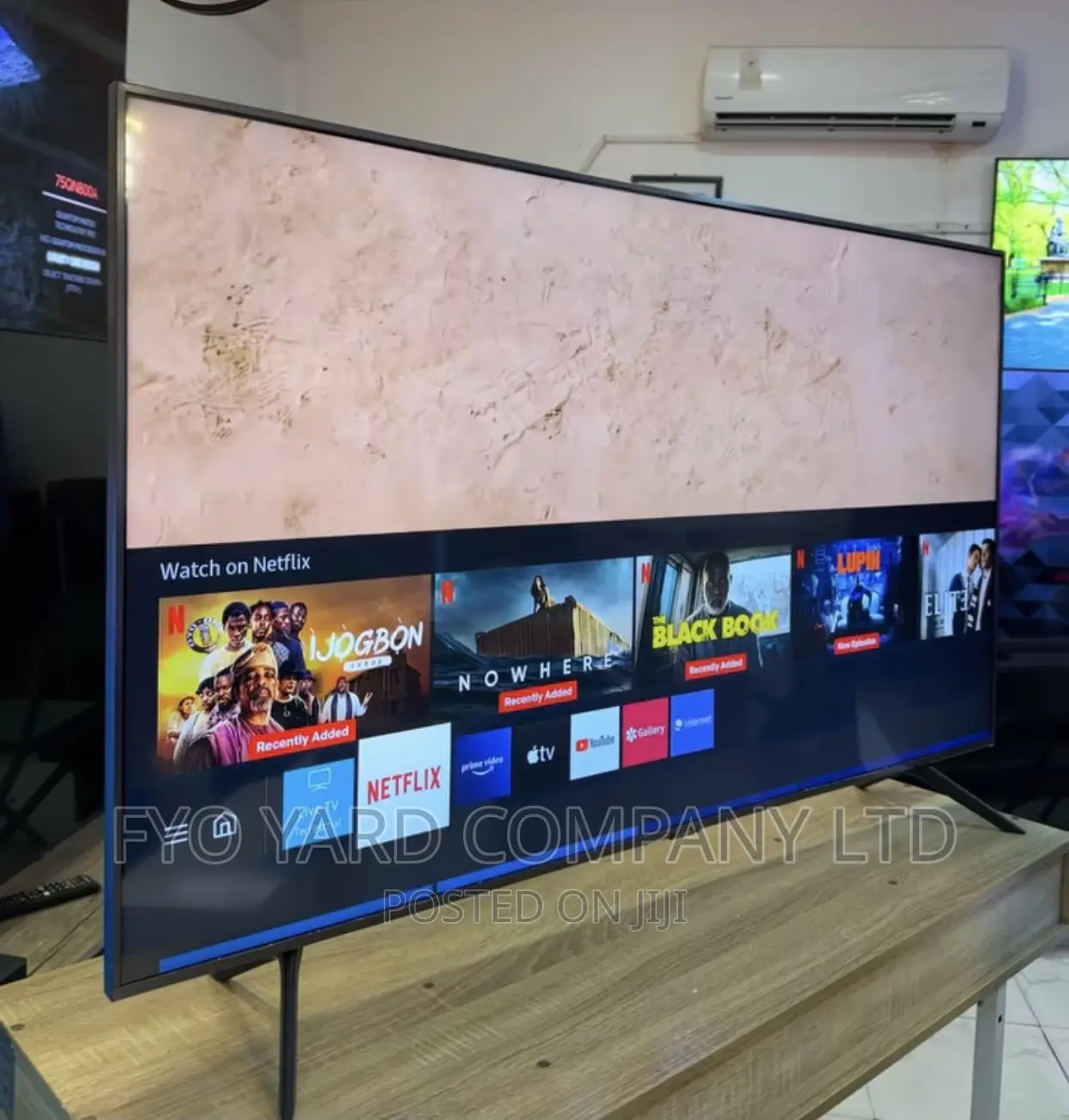 Powerful Samsung 50 Inch Crystal HDR Smart Tv