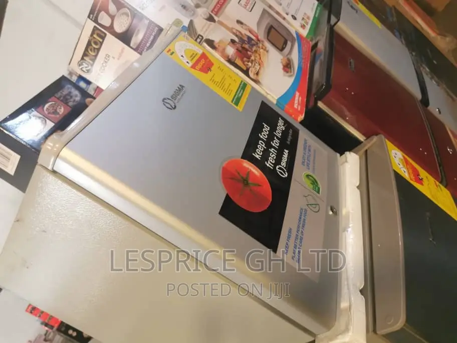 Sigma 48L Silver Bedside Fridge