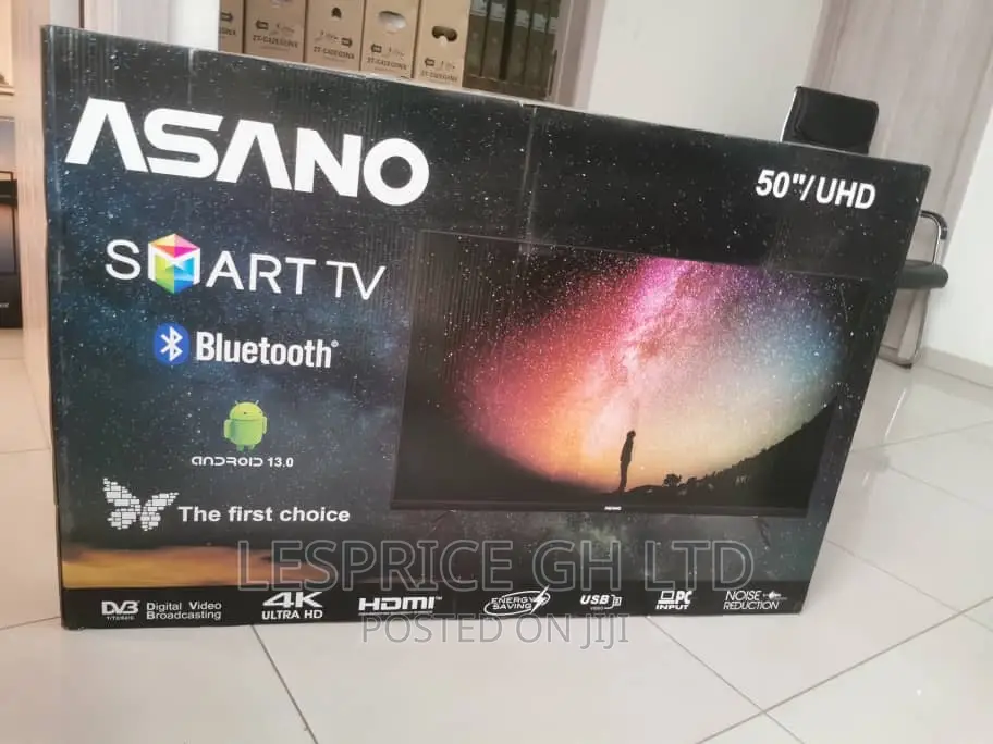 Asano 50” Uhd Bluetooth Smart Tv