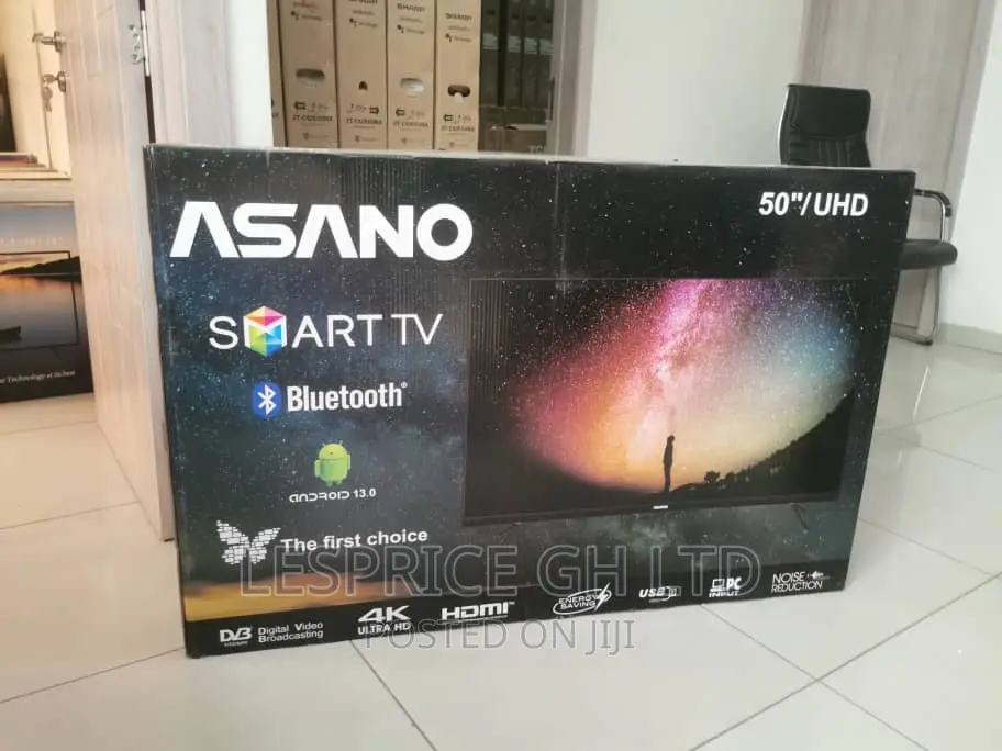 Asano 50” Uhd Bluetooth Smart Tv