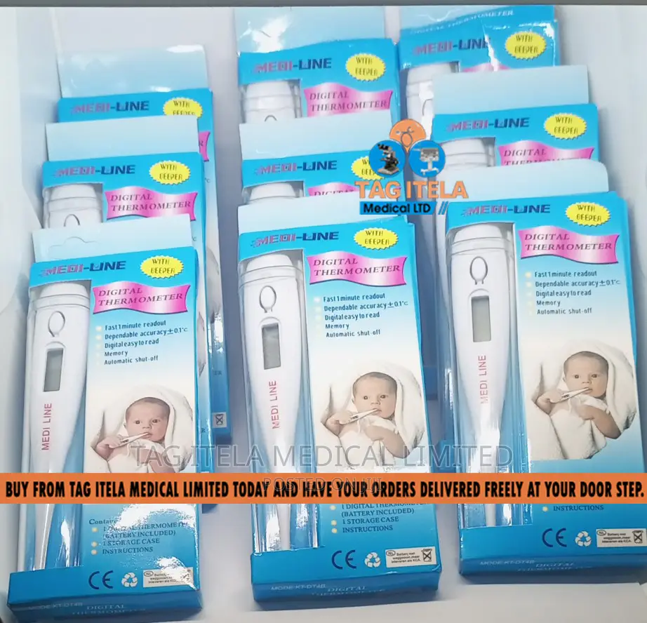 Digital Thermometer (Non-Flexible)