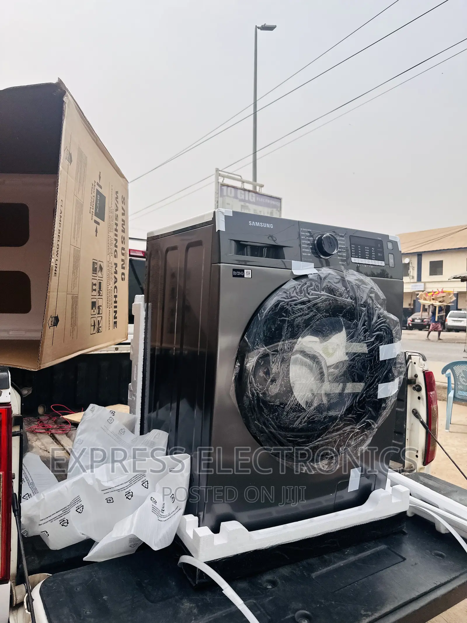 Wash and Dry Washing Full Auto SAMSUNG-WD80TA046 Frontload