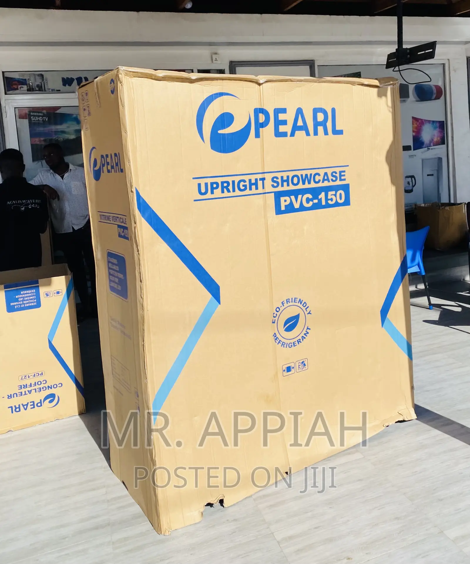 Purchase Quality Pearl PVC 150 3 Doors Display Fridge.