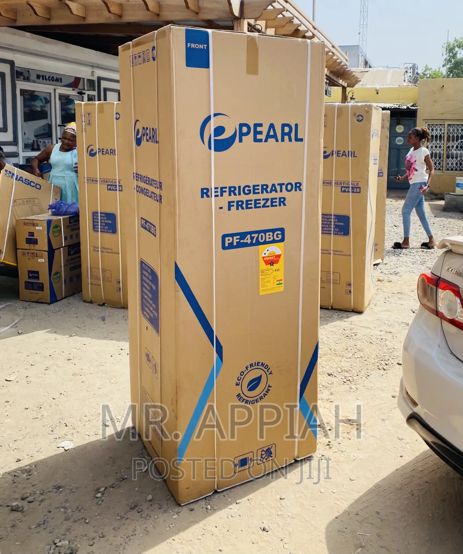 Purchase Classic Pearl Pf-470bg French Door Electric Fridge