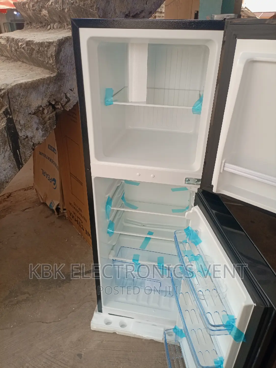 Pearl 138liters Double Door Refrigerator