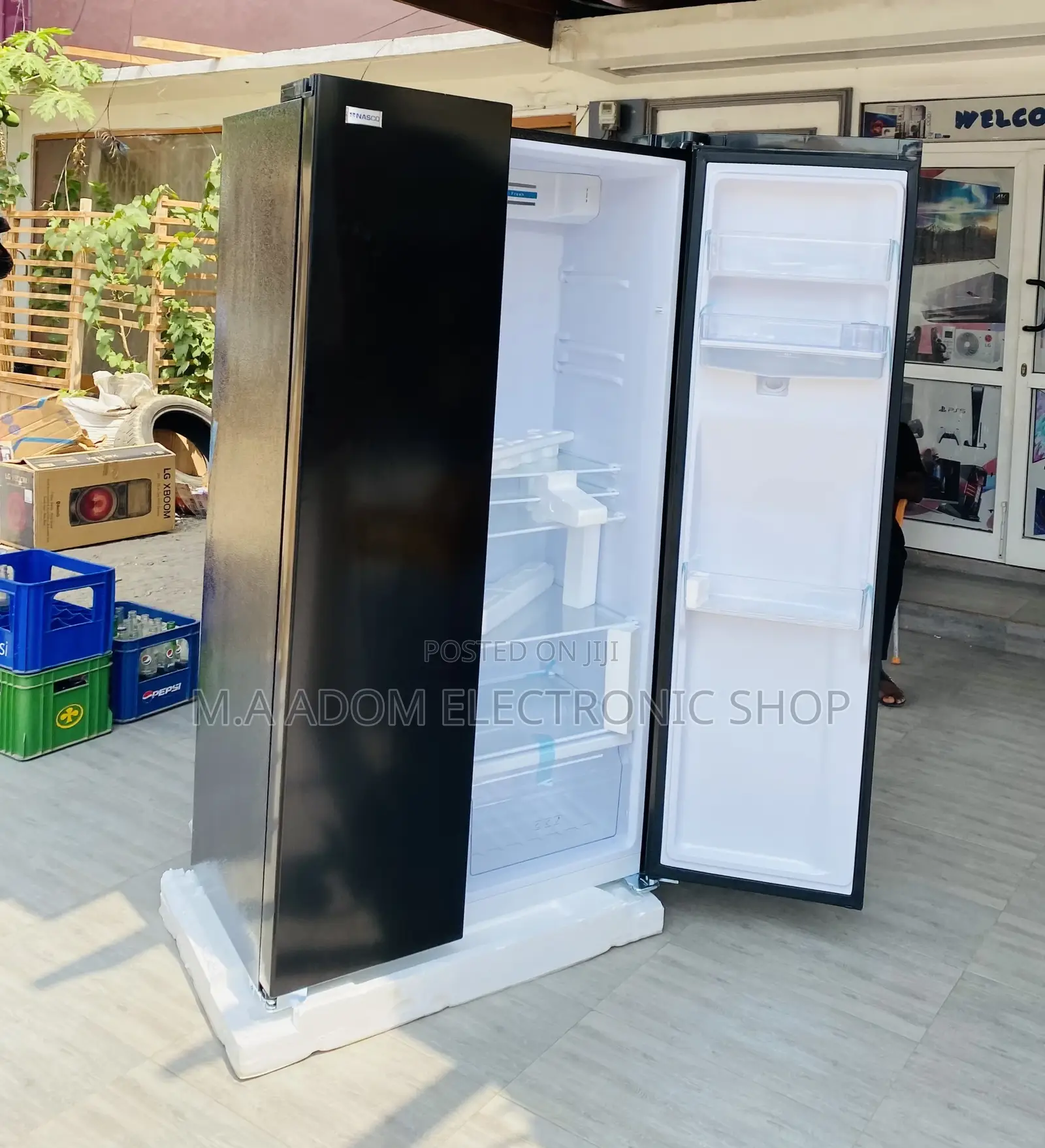 Shop Quality Nasco Nassb2-64s 502litres Side by Side Fridge.