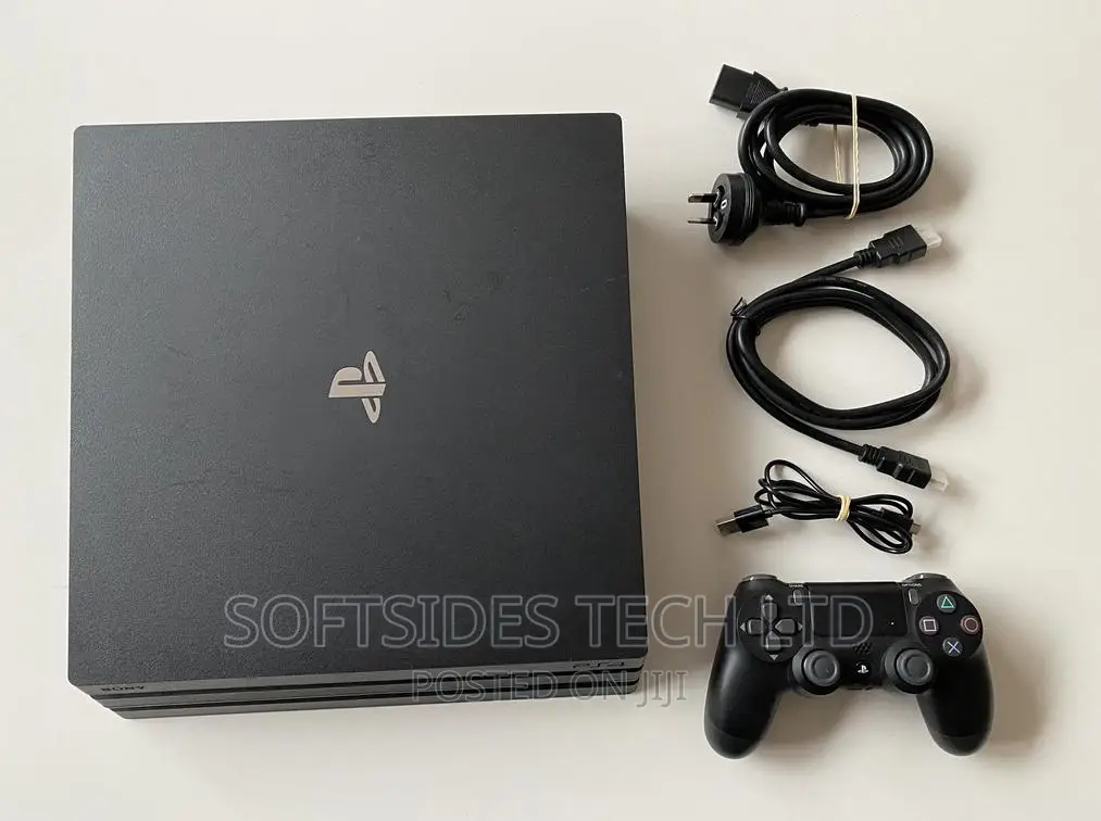 Sony Playstation 4 Pro 1tb With Controller and Accesories.