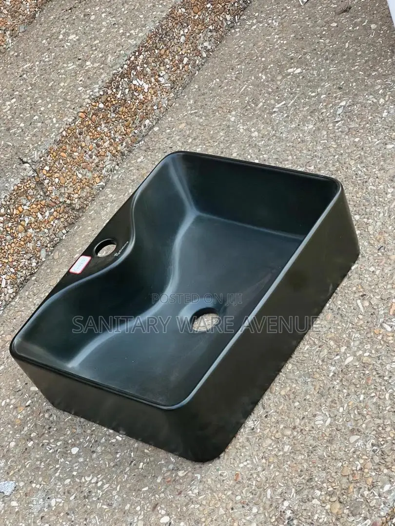 Black Basin - Pedicure Bowl - Countertop Basin