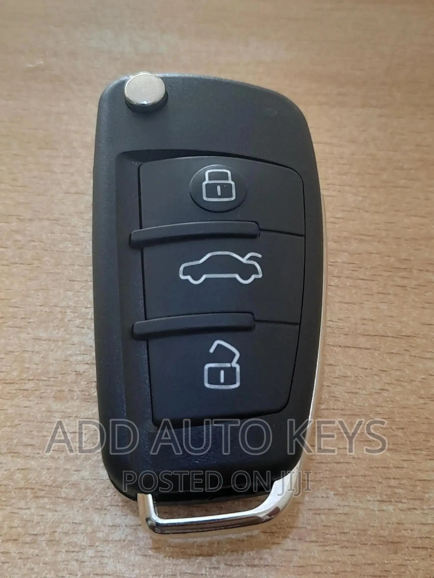 Audi A6L Q7 Flip Remote Key 3 Buttons 315mhz 8E Transponder