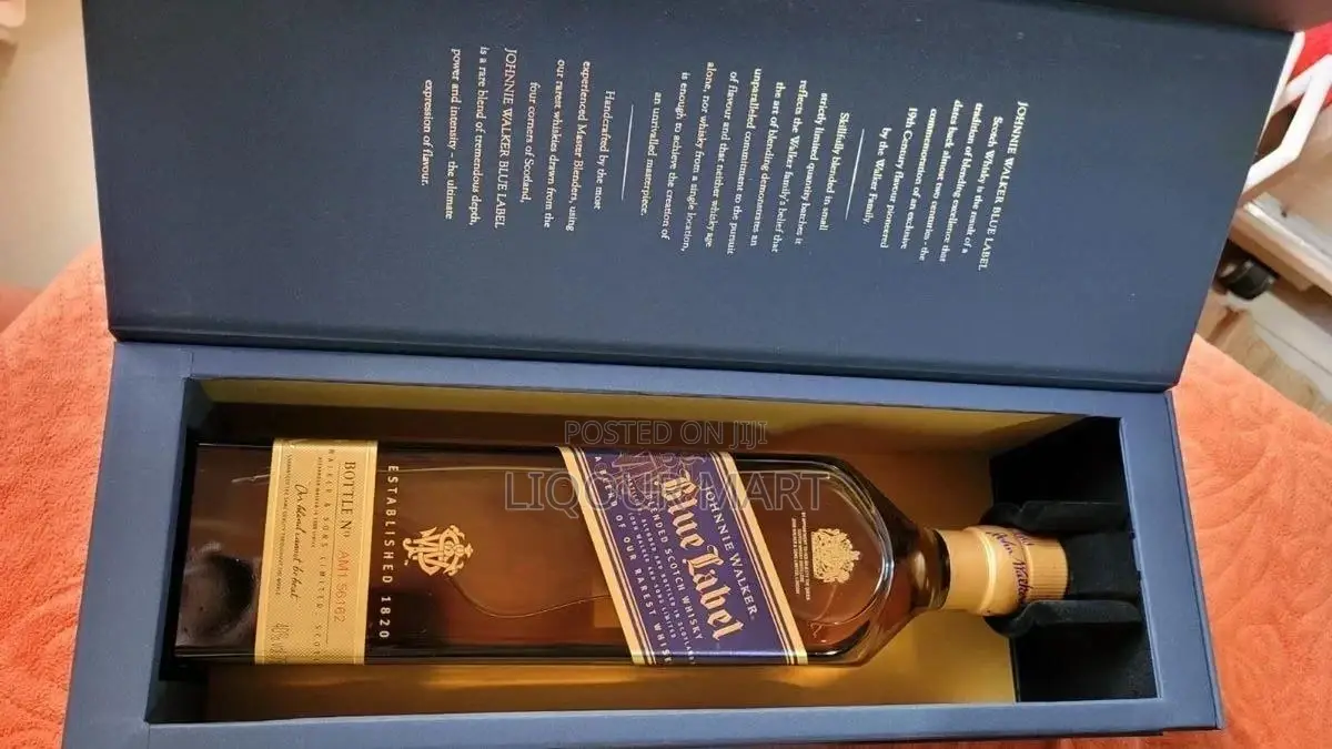 Johnnie Walker Blue Label Blended Whisky 750ml