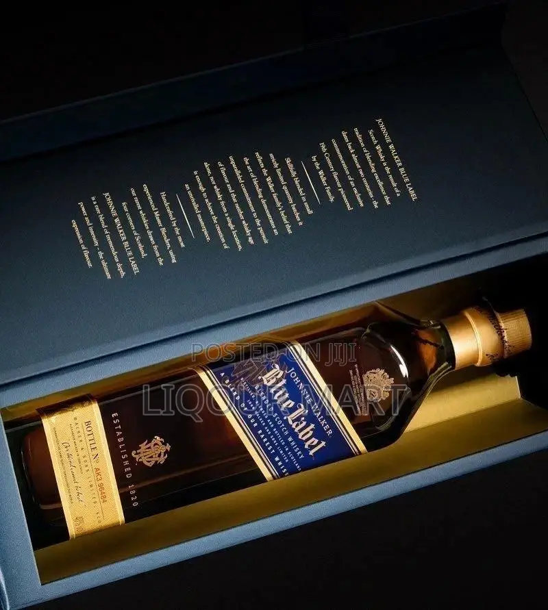 Johnnie Walker Blue Label Blended Whisky 750ml