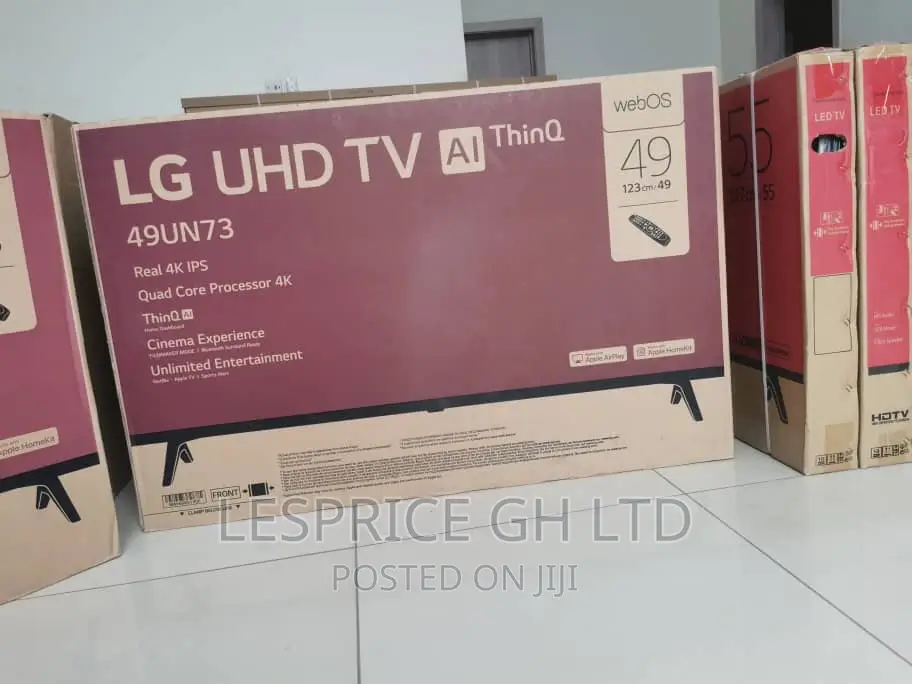 LG 49” Smart Ai TV Enjoy the Quality