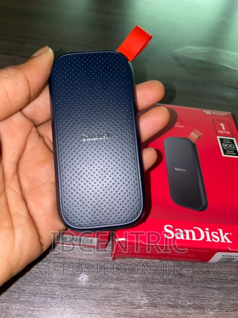 Sandisk 1tb Portable Solid State Drive(Ssd)
