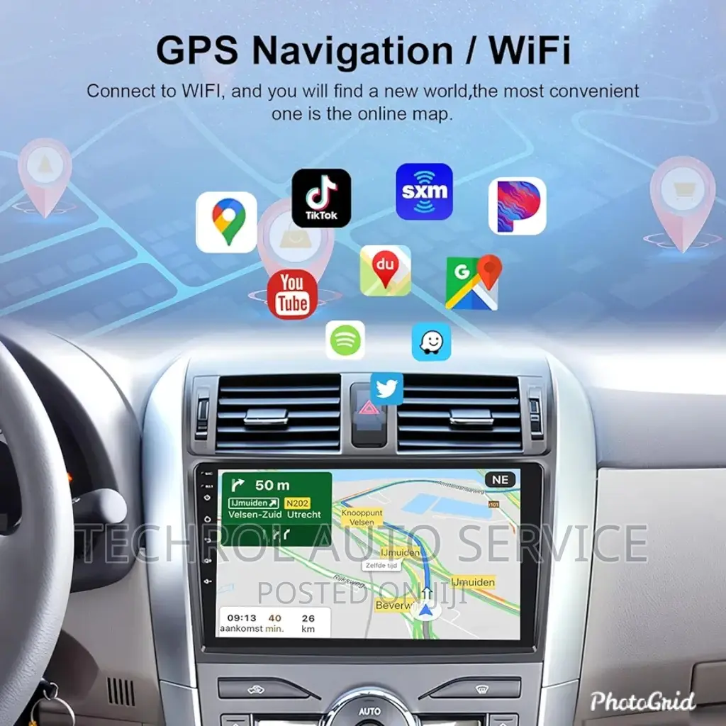 2009 to 2013 Toyota Corolla Andriod Systems