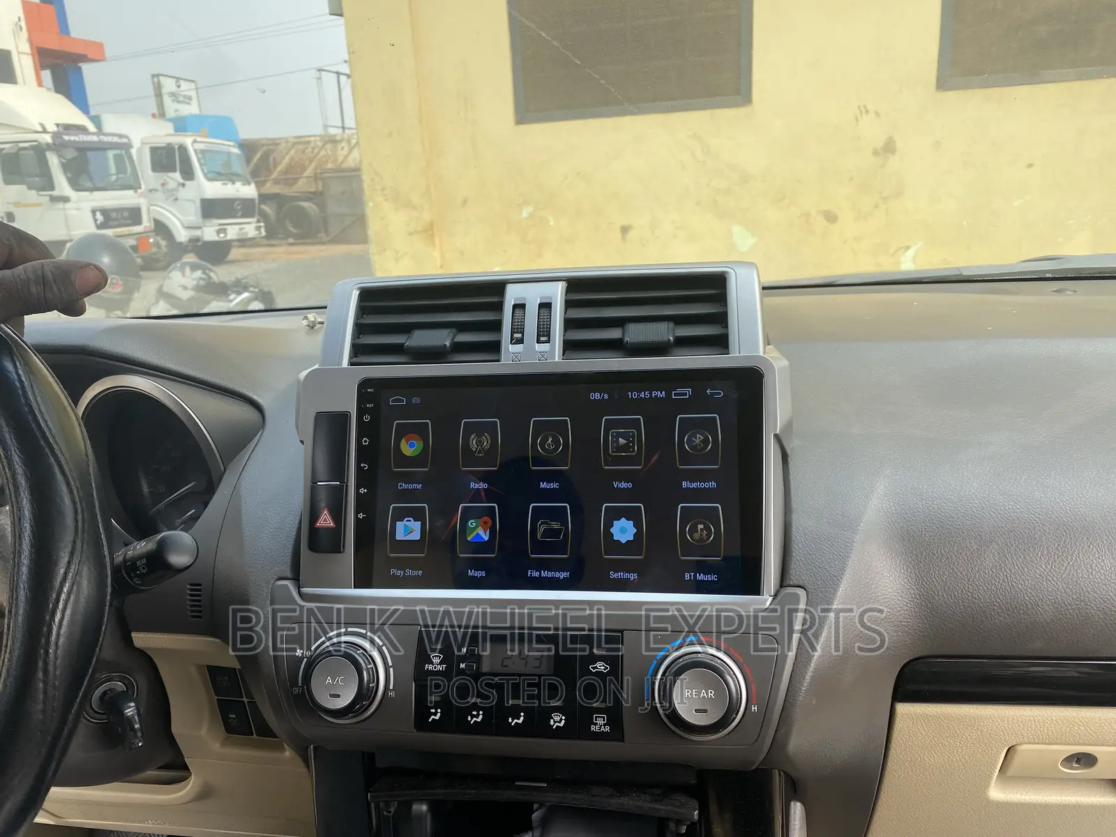 Toyota Prado 2014 Android Screen 