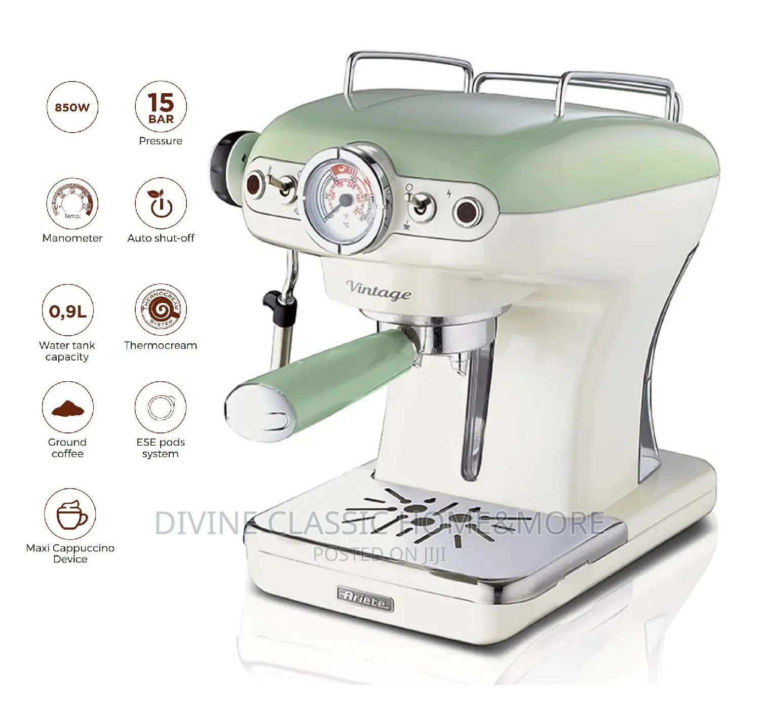 Ariete Vintage Espresso Coffee Machine