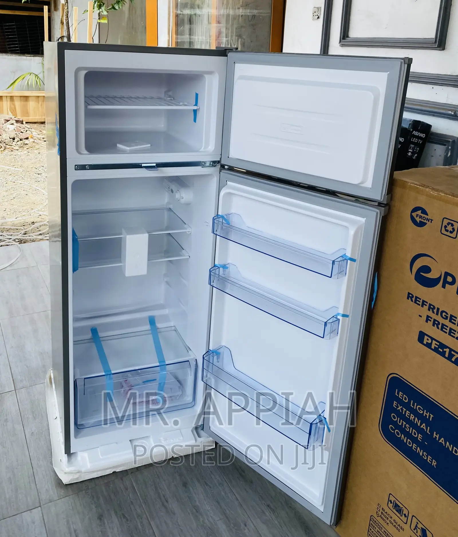 Energy Sufficient Pearl PF-250 2 Door Electric Fridge(Gray)