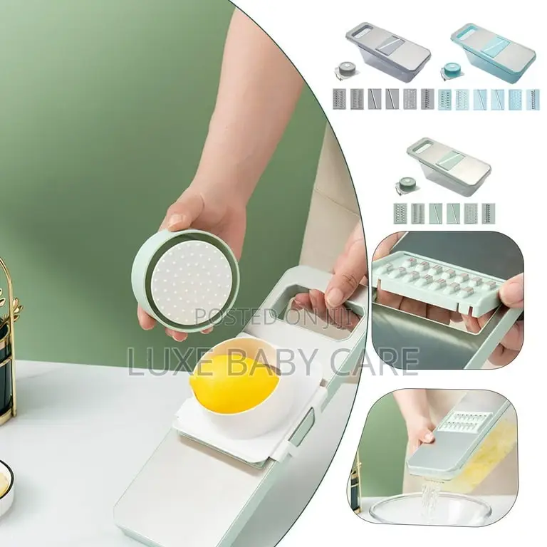 Slicer 5 Adjustable Blade Manual Vegetable Chopper