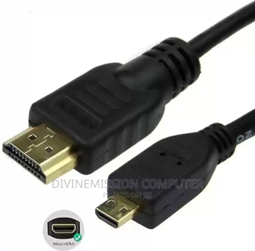 Hdmi to Hdmi Micro for Camera and Other Things