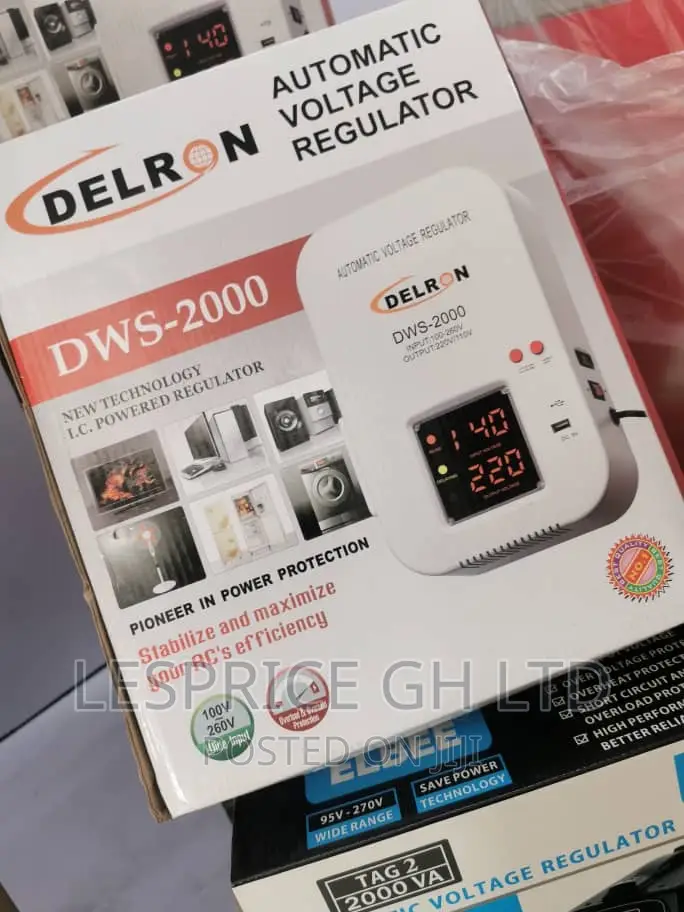 Delron 2000VA Auto Voltage Regulator