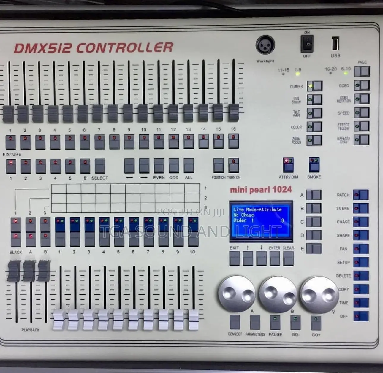 Mini Pearl 1024 DMX Light Controller