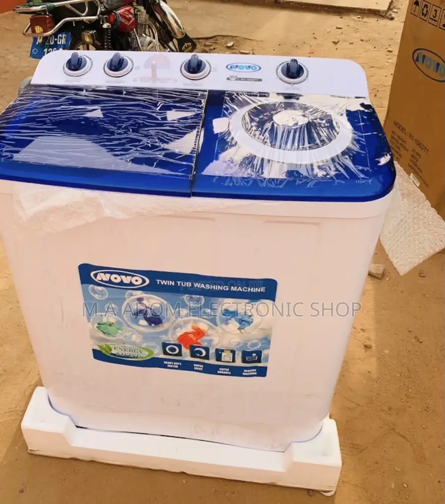 Sealed in Box Novo 10kg Top Load Electric Washing Machine.