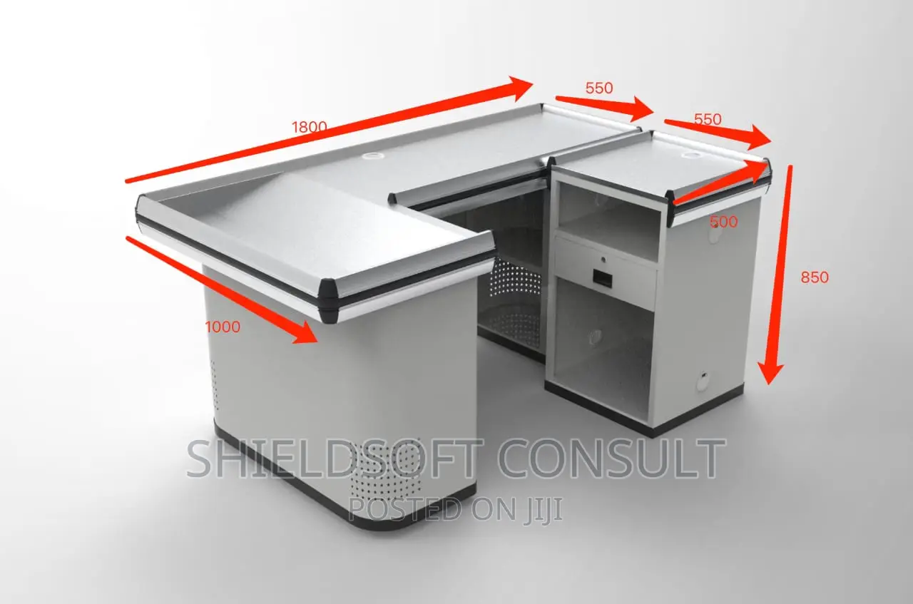 Checkout Counter Supermarket Table