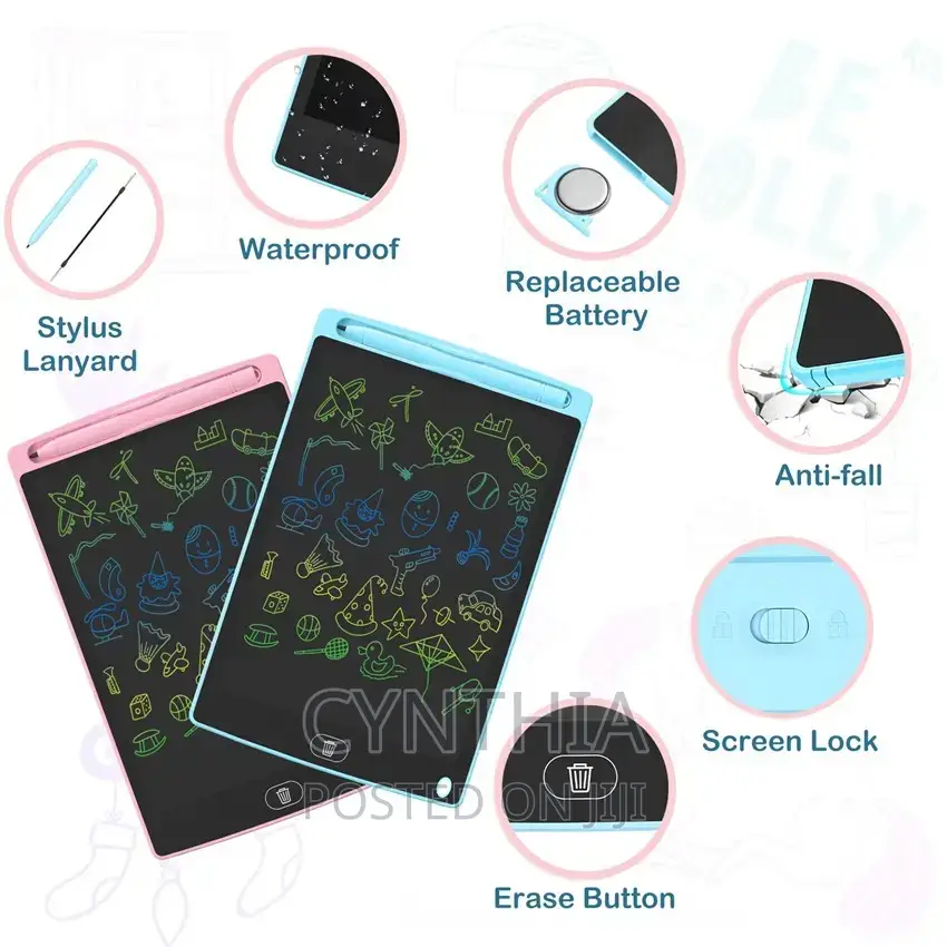 8.5, 10 and 12 Inches LCD Writing Tablet