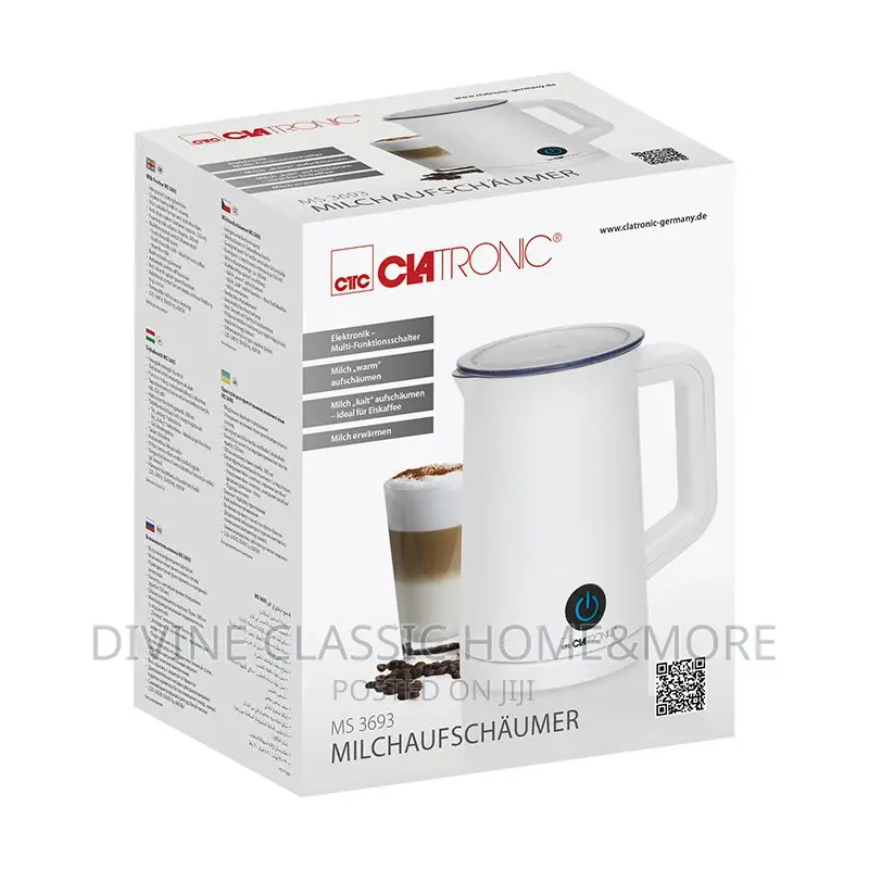 Clatronic Hot and Cold Milk Frother