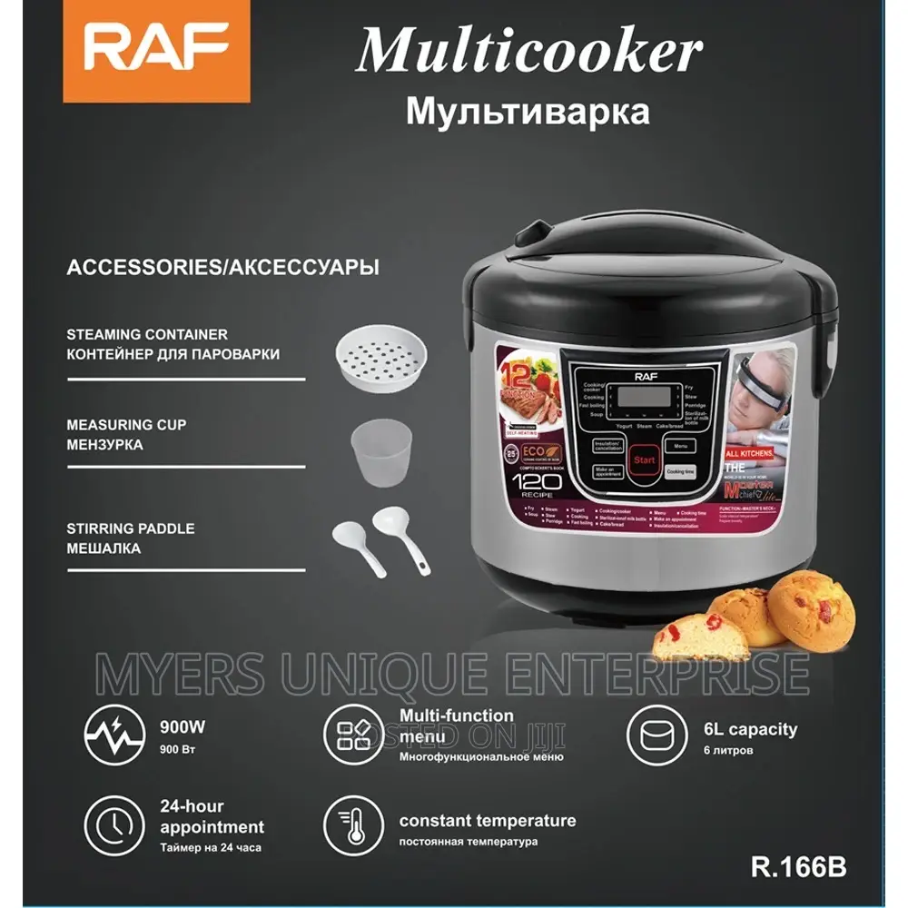 Raf 5l Rice Cooker With Steamer