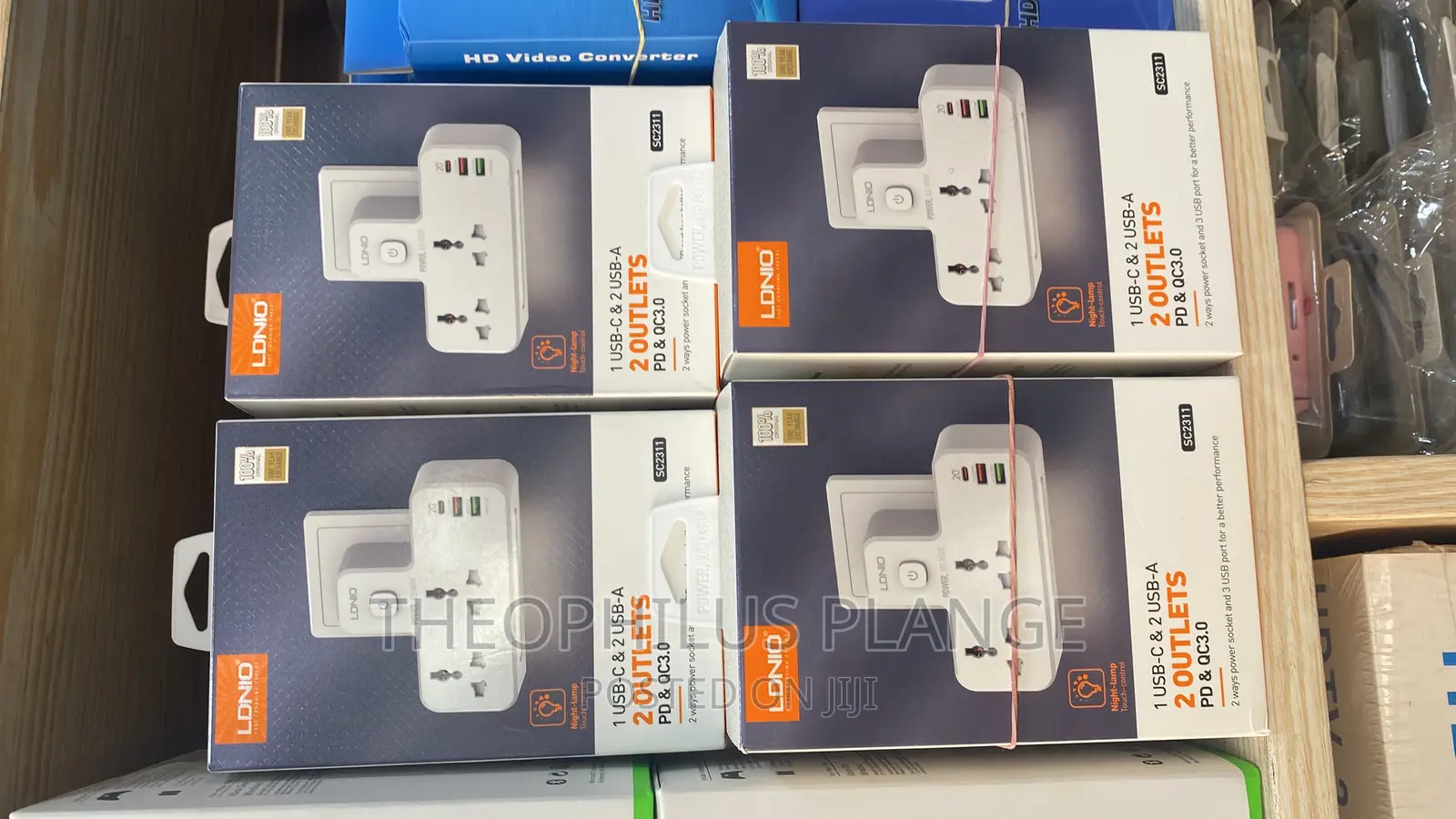 USB Type C 2 Outlet Socket