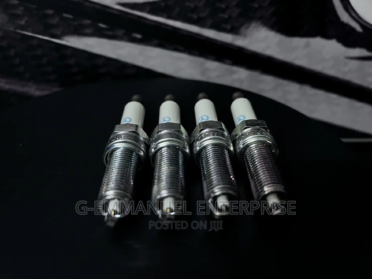 Mercedes Benz C-450 2013-15 Spark Plugs. Original Benz.