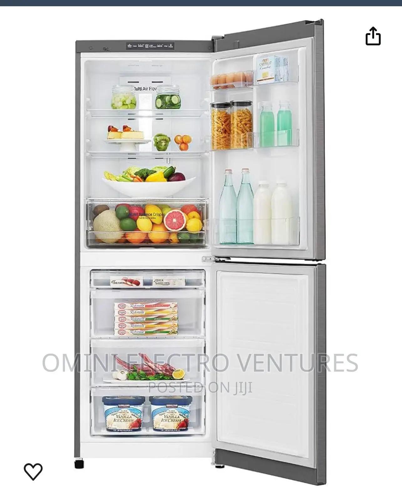 Brand New Lg Double Door Refrigerator 300 Litres