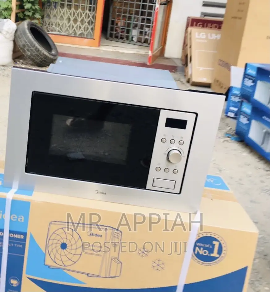 Brand New Midea AM717B57 Built-in Microwave Oven,Gray.