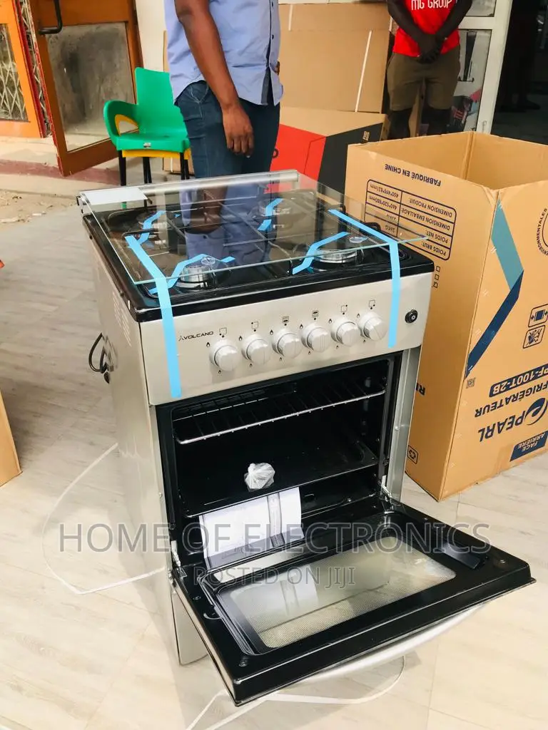 Sealed Superbly Volcano 50*50cm Oven Grill 4 Gas Cooker