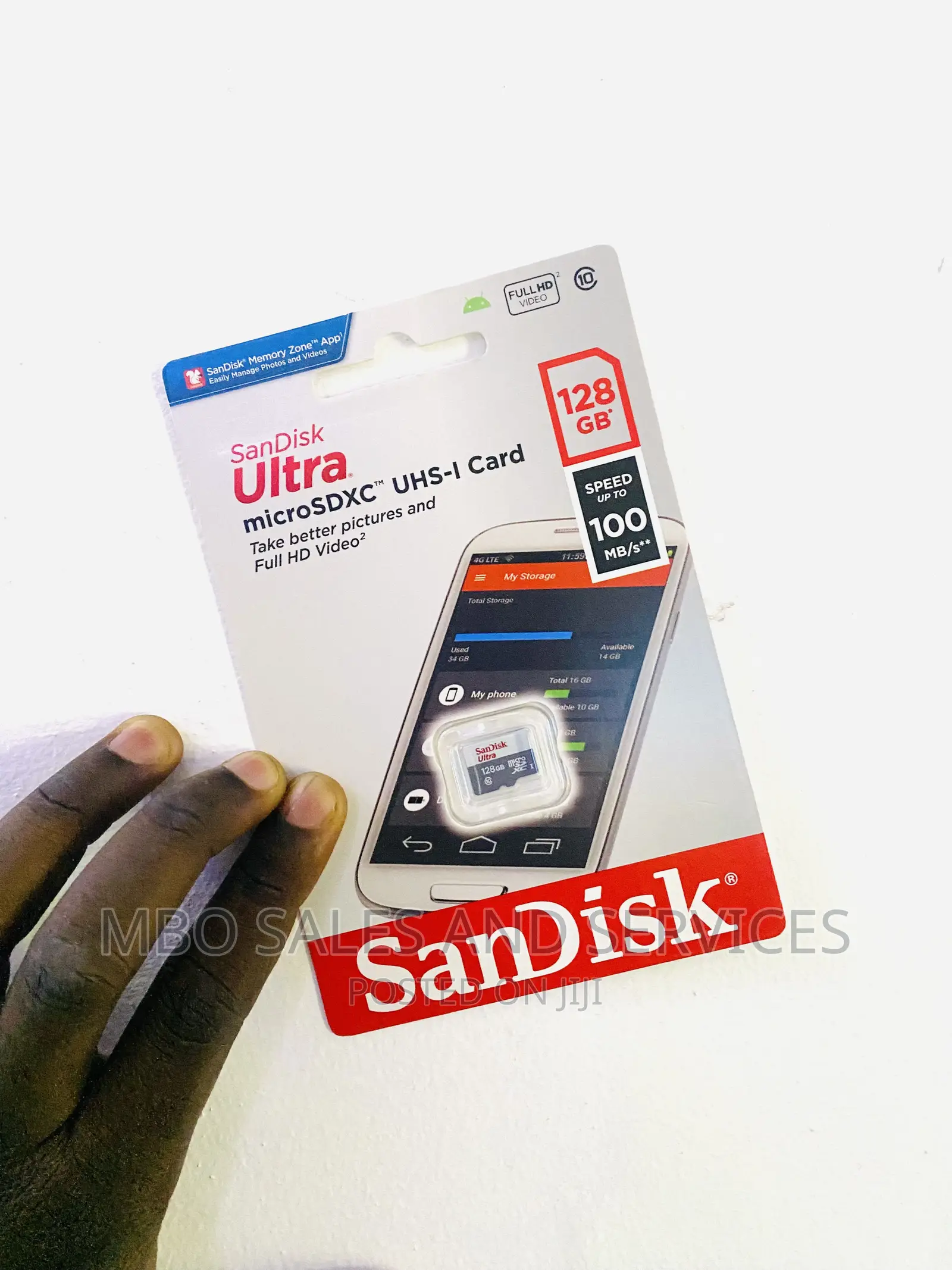 Original Sandisk 128gb Micro Sd Card