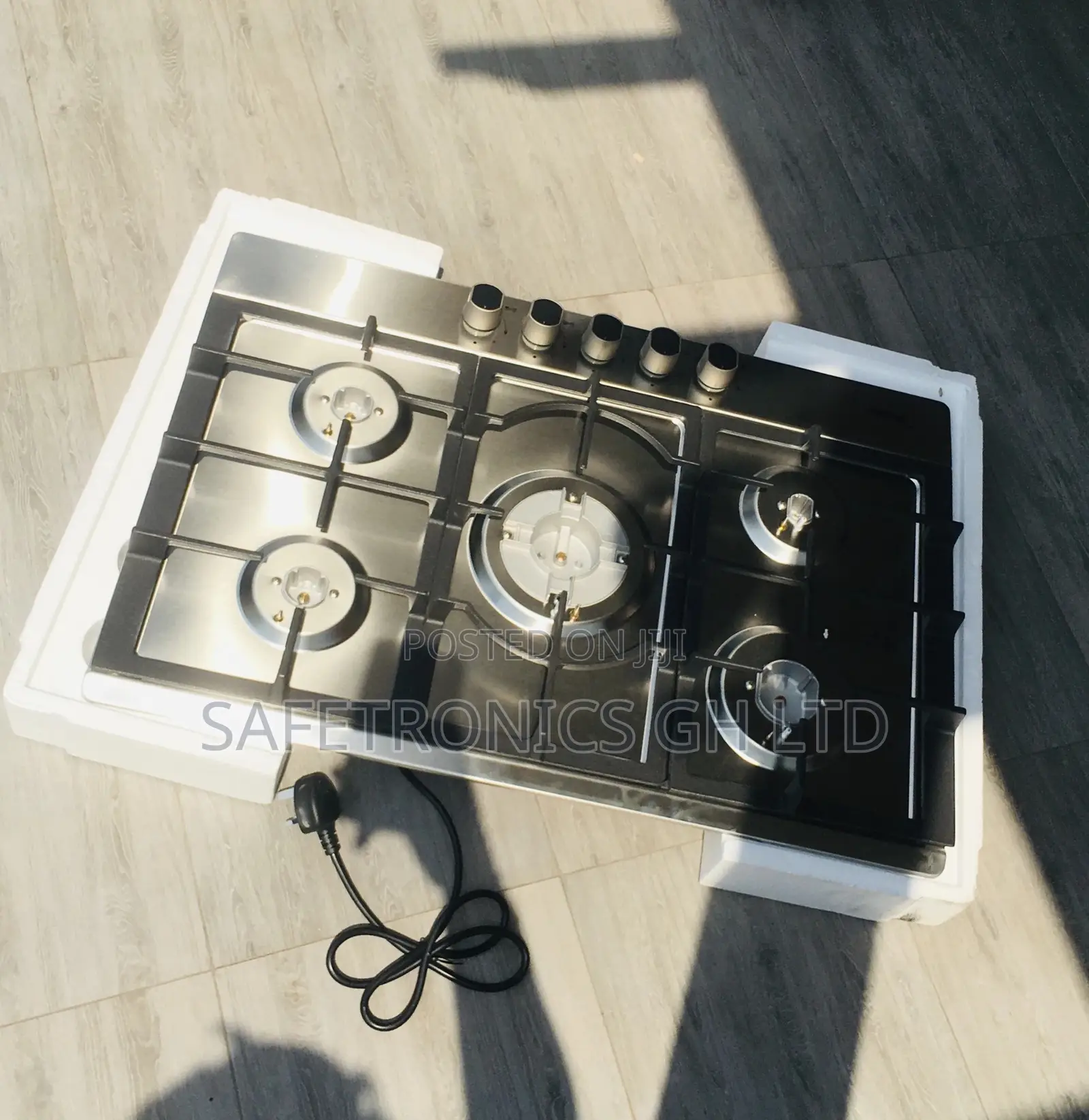 Midea Gray 5 Hobs 75G50ME Electric Lasting Cooker