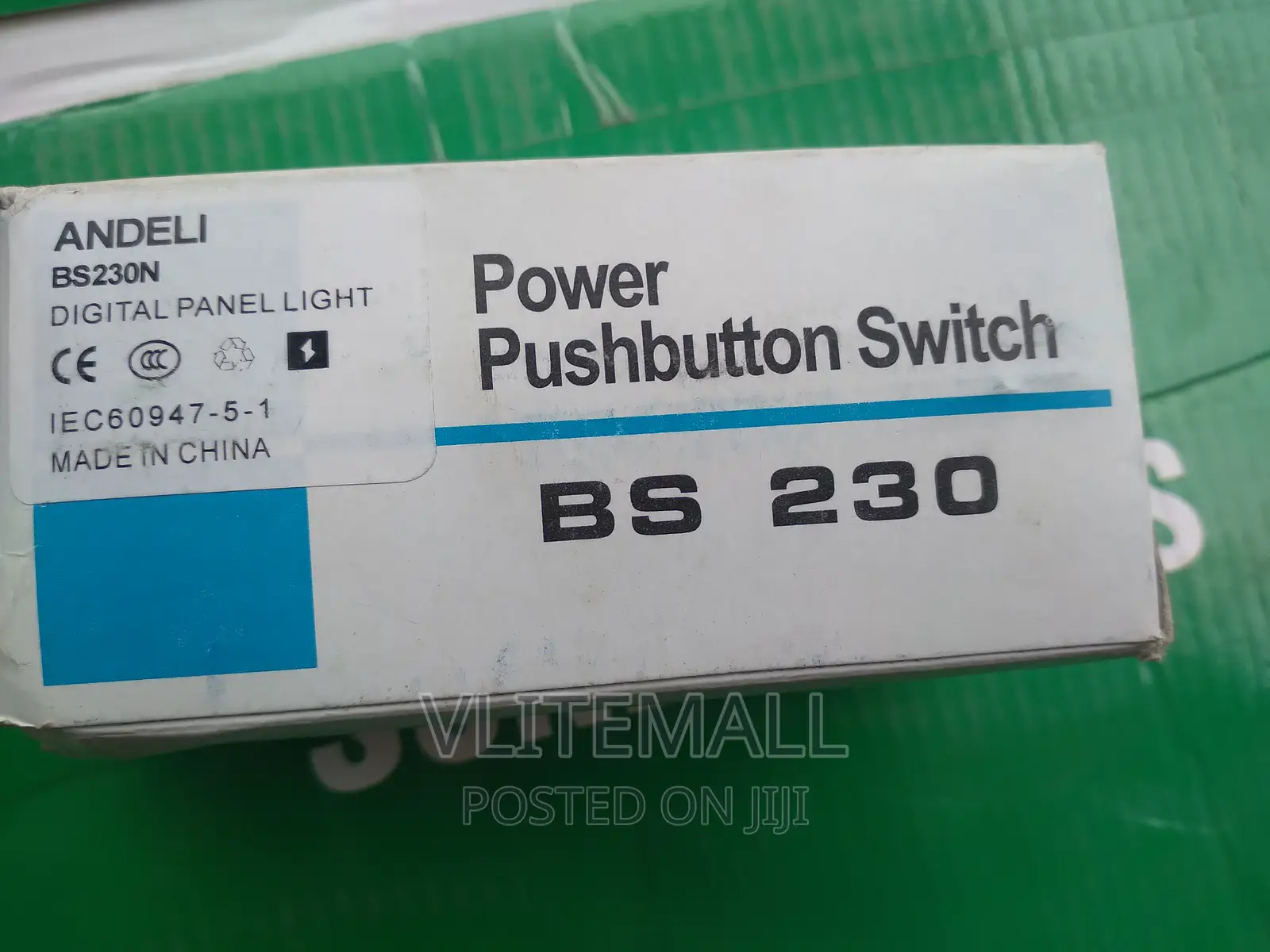 BS230 Power Pushbutton Switch