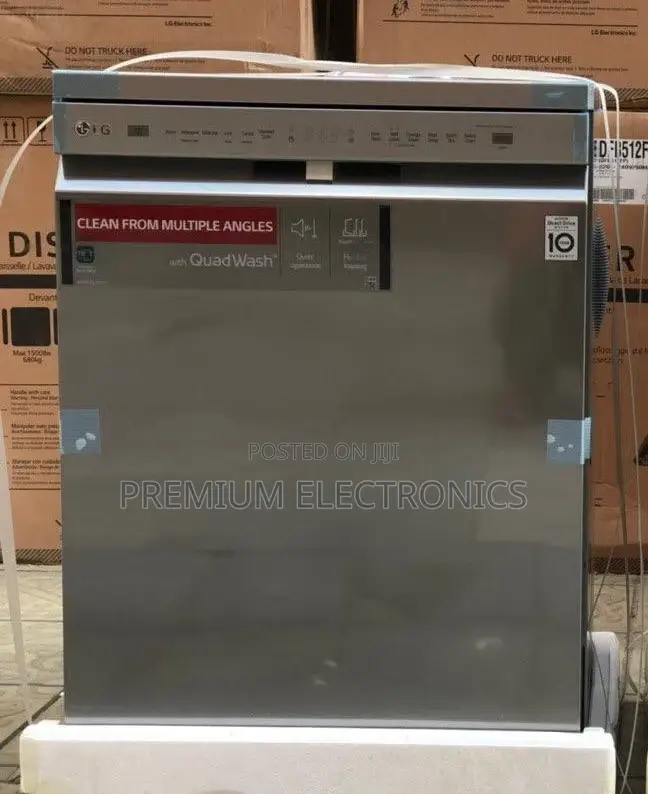Lg Quadwash Dishwasher Easyracktm Plus, Dfb512fp, Inverter