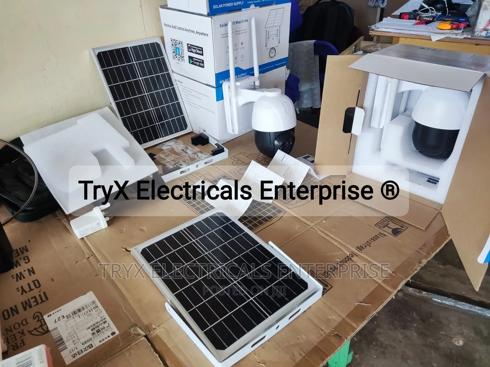 5mp Solar CCTV / PTZ Camera 4mp