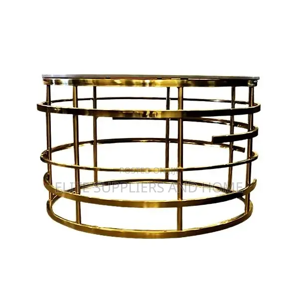 Coffee Table With Stone Top Stainless Steel