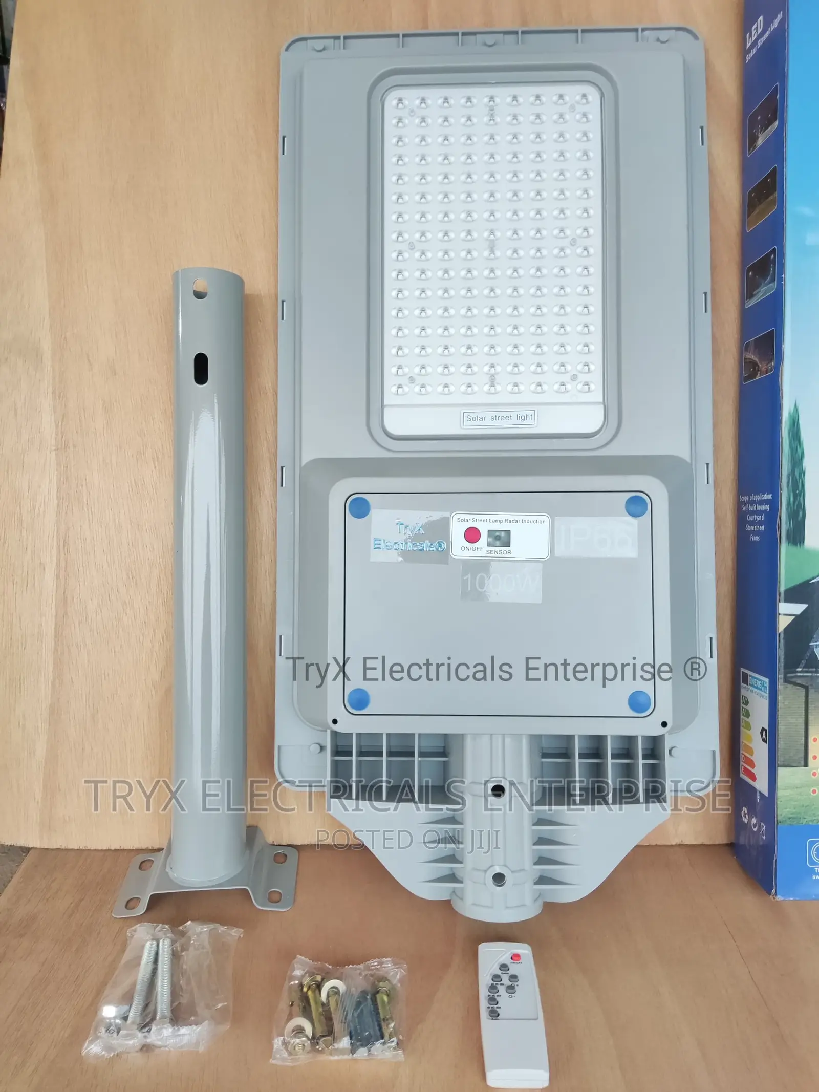 1000W Solar Street Light - Aurora Lens
