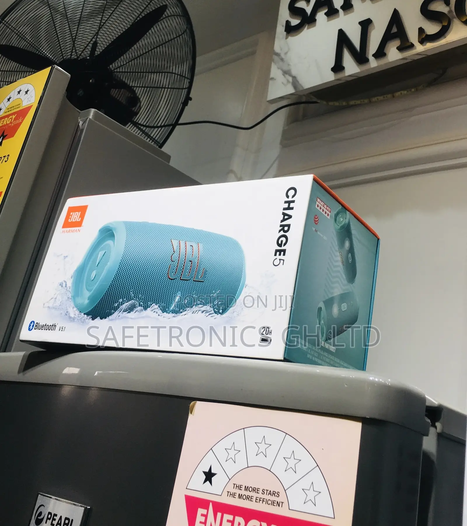 Wireless Bluetooth Electric Flip 5 JBL Blue Speaker