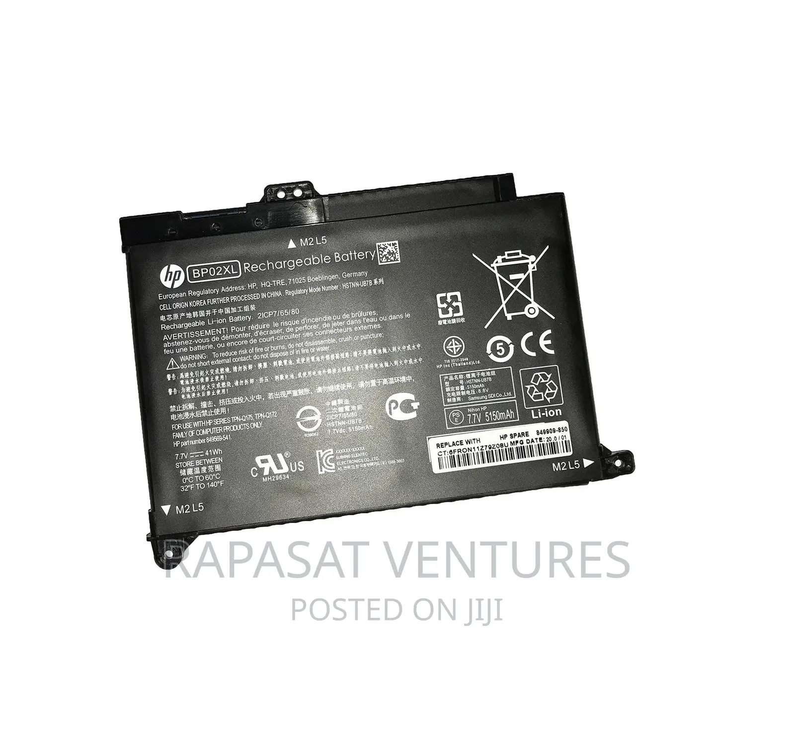 HP Bp02xl Battery