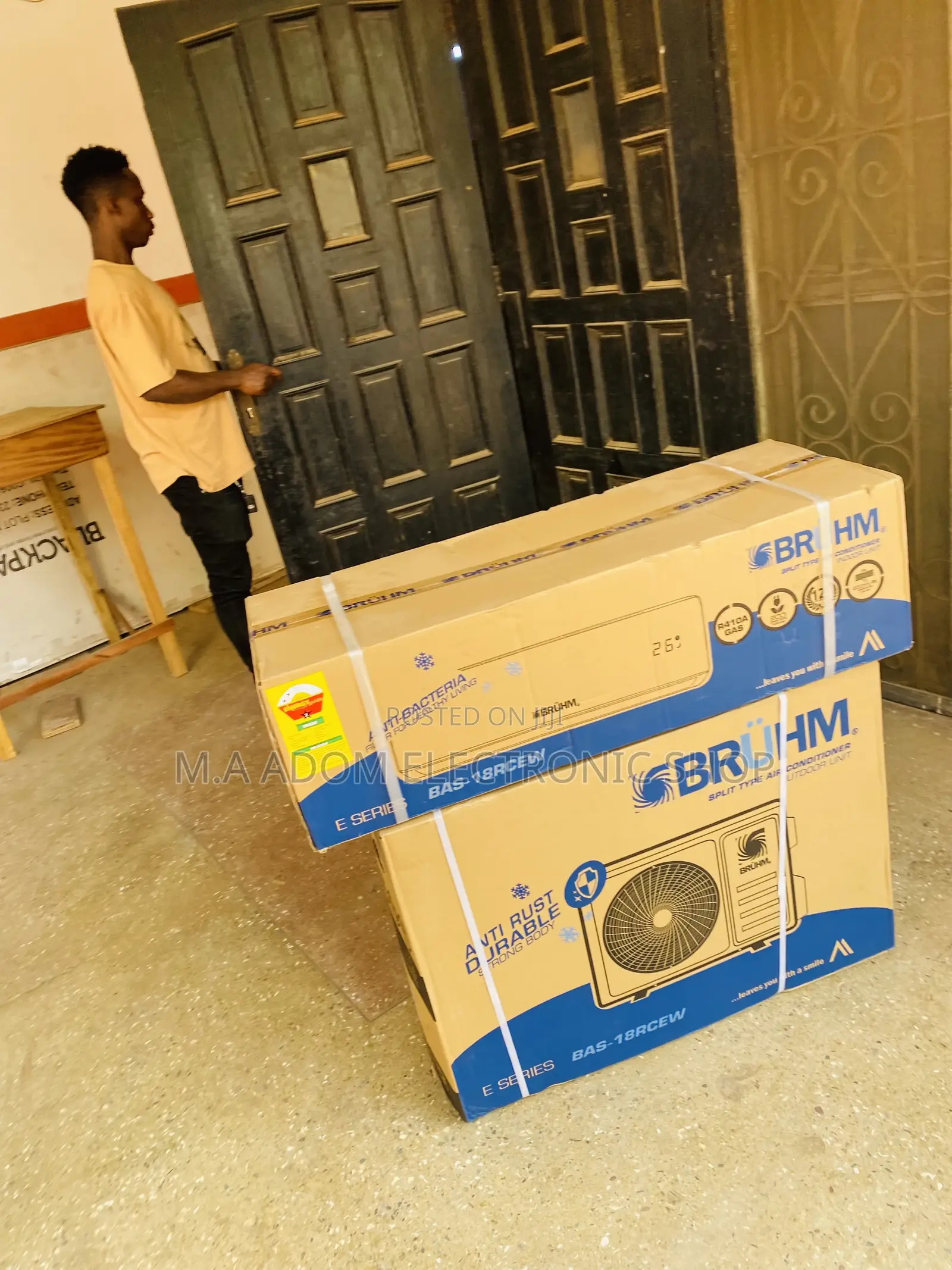 Fast Cooling Bruhm 2.0hp Split Type Air Conditioner.