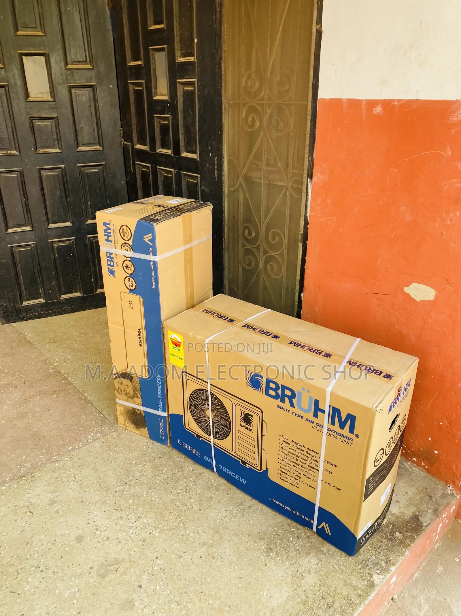 Classic Design Bruhm 2.0hp Split Type Air Conditioner.